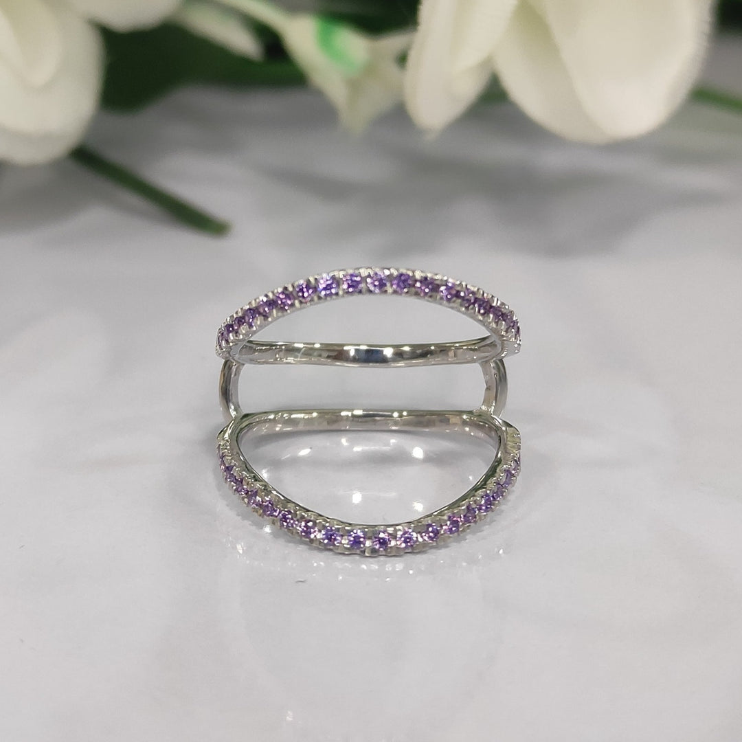 Amethyst Aggie Ring Enhancer Purple Ring Guard Enhance