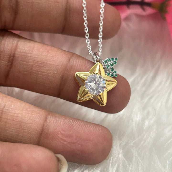 Paopu Fruit Kingdom Hearts Necklace Wedding Jewelry Ring Sora Kairi Riku Cosplay Jewelry Nerdy Geek Video Game Keyblade Star