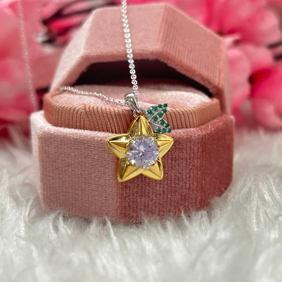 Paopu Fruit Kingdom Hearts Necklace Wedding Jewelry Ring Sora Kairi Riku Cosplay Jewelry Nerdy Geek Video Game Keyblade Star